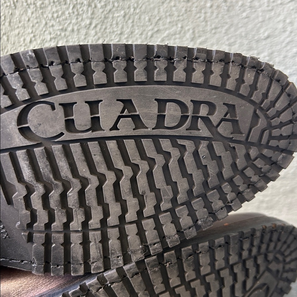 Cuadra Urban Boots Brown Sz 9 Moto Style Western - Picture 9 of 10
